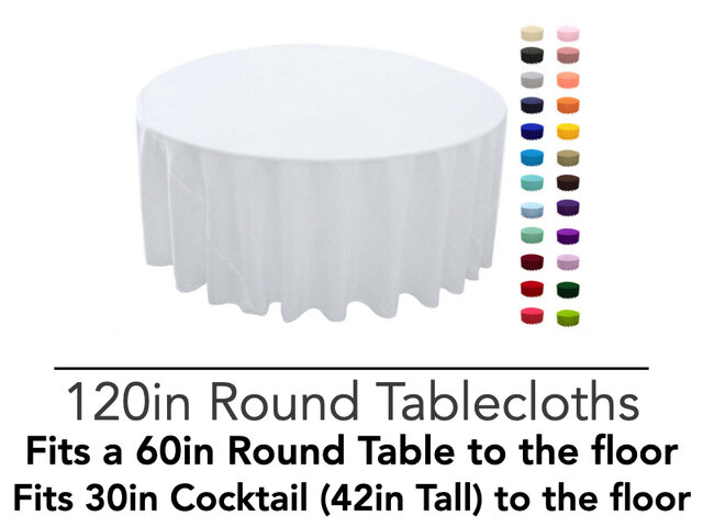 Polyester 120in Round
