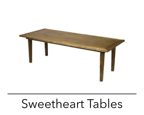 Sweetheart Tables