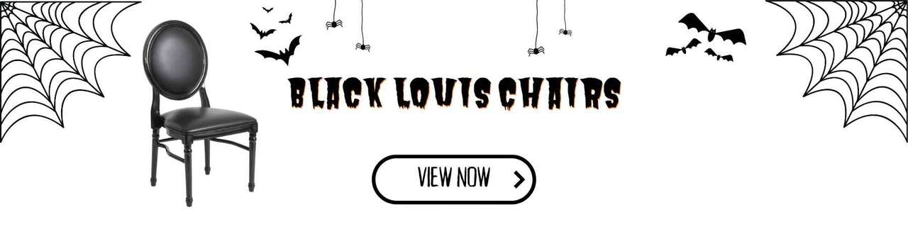Black Louis Chair Rentals