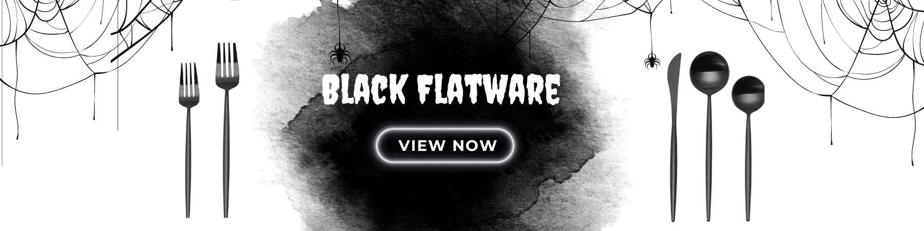 Black Flatware Rentals