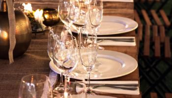 Corona tableware rentals and dinnerware rentals