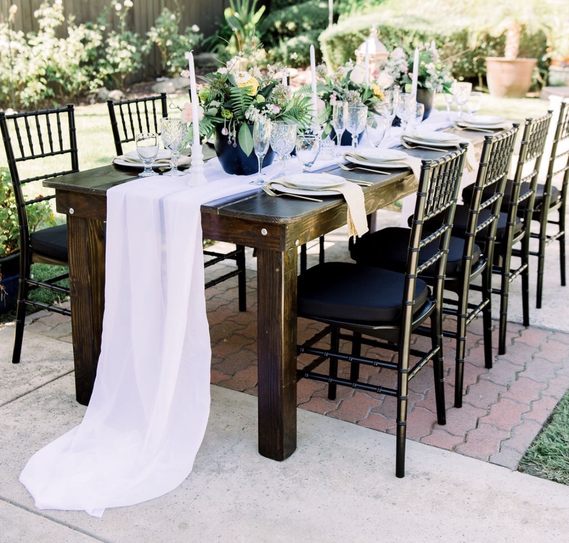 Party & Event Rental - Chairs Tables - Canopy Tent Draping - Throne Chairs  - Los Angeles Party Rentals