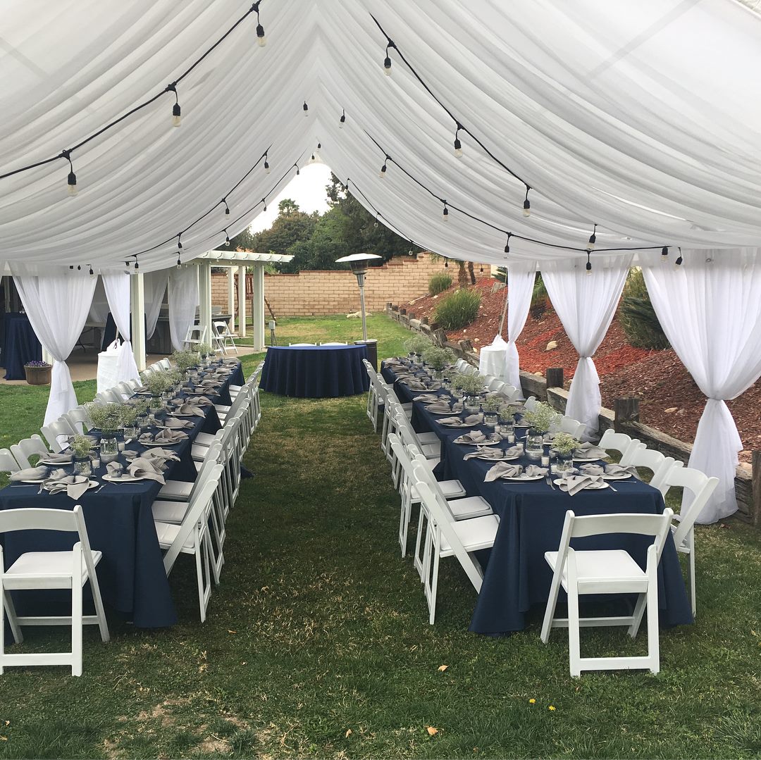 Chair and tent rentals near online me