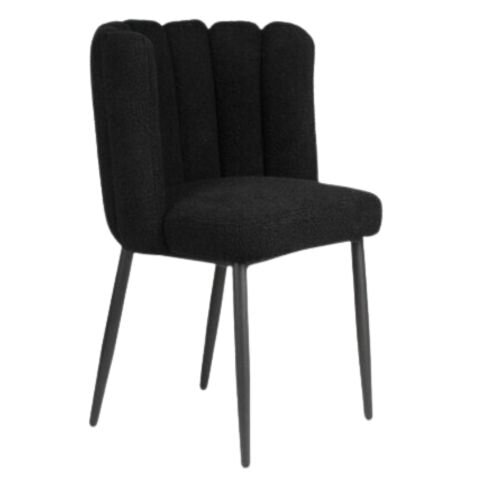 Black Ava Dining Chair