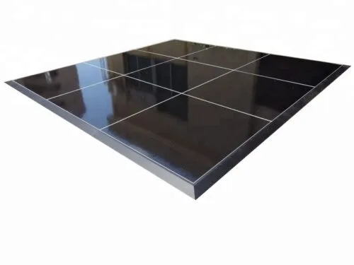 Indoor Seamless Black Dance Floor