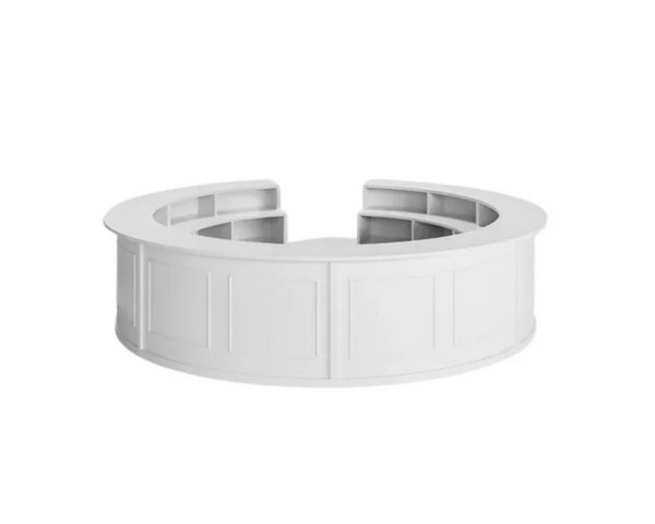 Bars - 15ft White Circle Bar