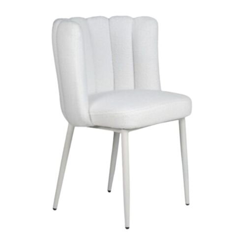 Chair - White Ava Dining Chair