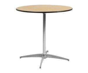 30in Round Table - Seating Height
30in Round, 30in High
Seats 2