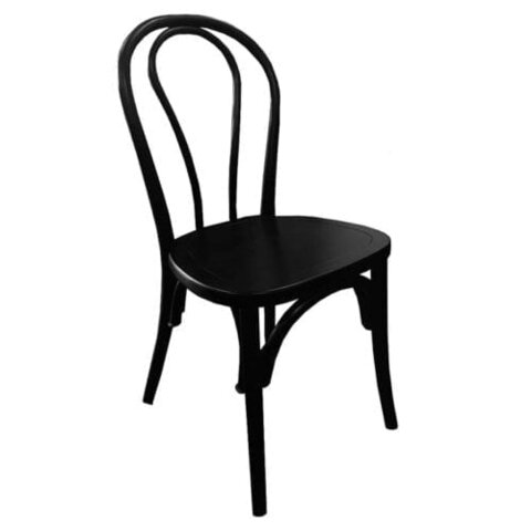 Black Bentwood Chair 