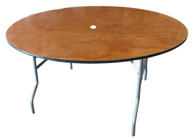 Table - 60in Round Table (With Hole)