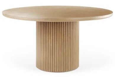 60in Round Ash Dining Table Arriving Spring 2024 60in Round, 30in High - Seats 8 Guest