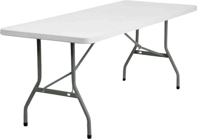 6ft Long Table
6ft Long, 30in Wide, 30in High
Seats 6 Guest