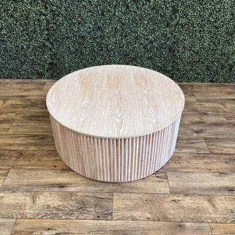 Ash Coffee Table
36in Round, 15in High