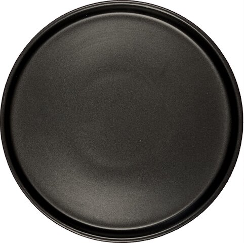 Dinnerware - Black Coupe Stoneware Dinner Plate (5 Pack)