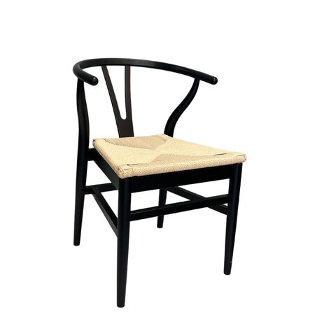 Chair - Black Wishbone Chair