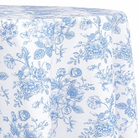 Linen - Blue French Toile Napkin