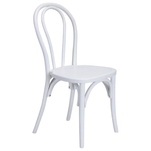 White  Bentwood Chair 