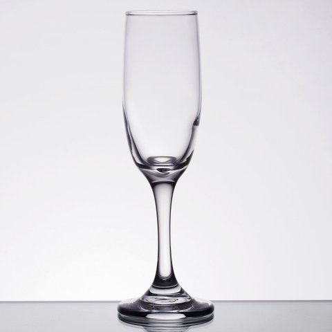 Glassware - Champagne Flute 6 oz (36 per rack)