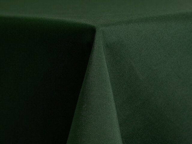 Hunter Green Polyester 132in Round Tablecloth
Fits our 72in Round Tables to the floor