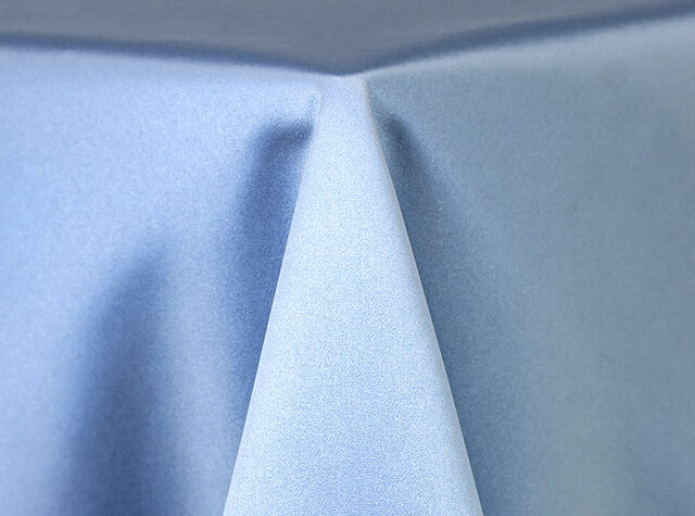 Linen - 928 Sky Blue Lamour 120in Round Tablecloth