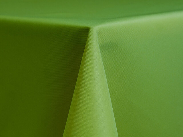 Lime Polyester 100x156in Tablecloth
Fits our 8ft Queen Tables to the floor