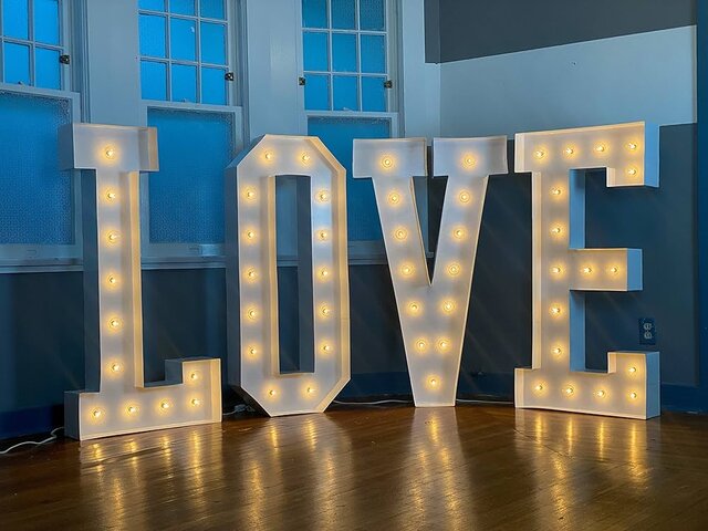 Lighting - LOVE Marquee 