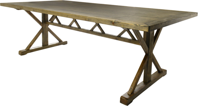 Table - 8ft Antique Napa Dining Table