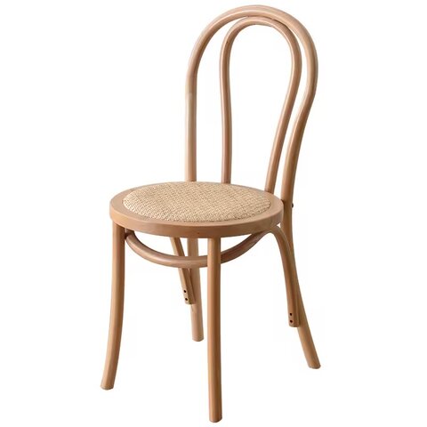 Arriving May 2025
Natural Bentwood Chair with Rattan Seat