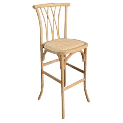 Seating - Natural Wash Willow Stool