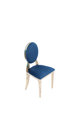 Chair - Kids Navy and Gold Washington Chair