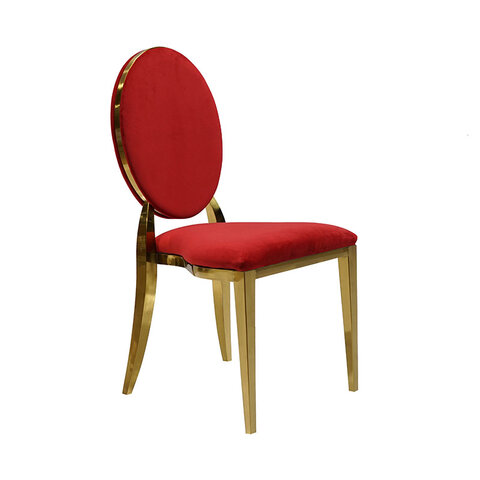 Red and Gold Washington Chair