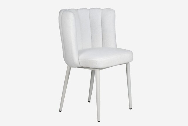 White Ava Dining Chair
