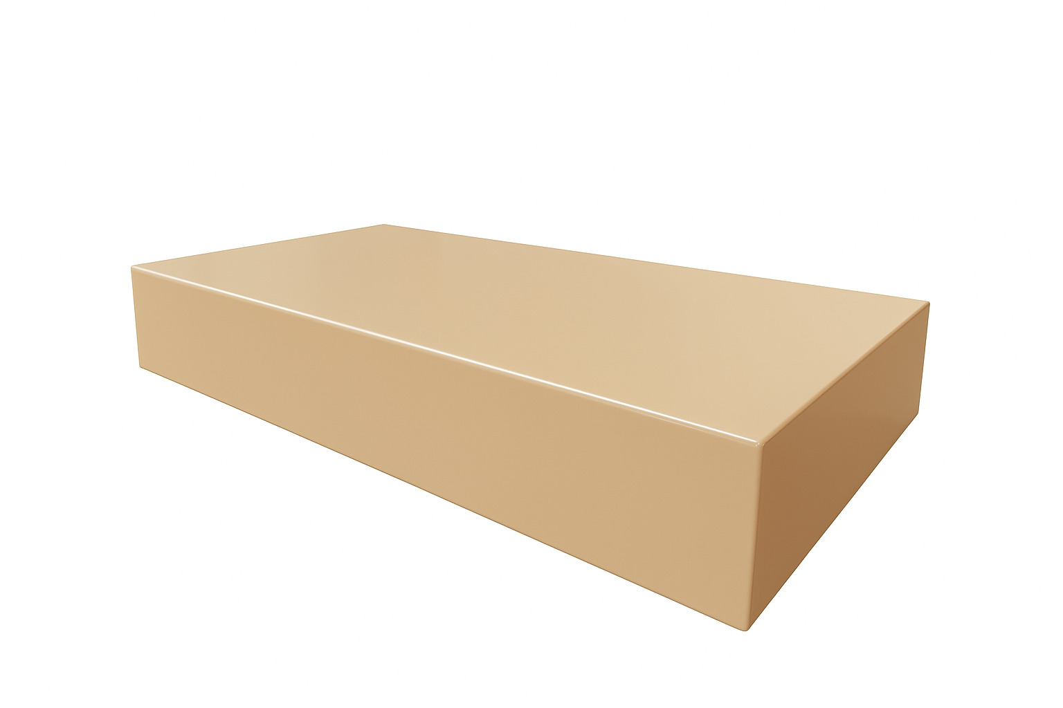 Beige Vinyl Wrapped Stage | Ricky's Party Rentals