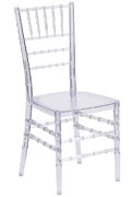 Clear Chiavari Chair (With Cushion)