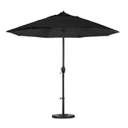 Black 9ft Market Umbrella (With Base)