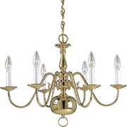 Brass Chandelier 