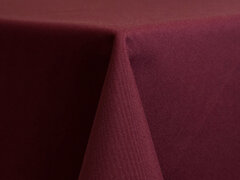 Burgundy Polyester 60x120in Tablecloth Fits our 6ft & 8ft Long Tables half way to the floor