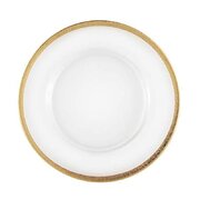 Gold Band Charger Plate