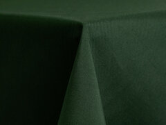 Green Polyester 90x156in Tablecloth