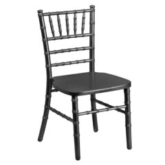 Kids Black Chiavari Chair 