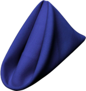 Royal Blue Polyester Napkin