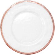 Rose Gold Band Charger Plate