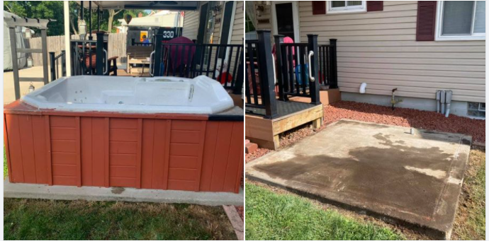 Akron Ohio Hot Tub Removal Service