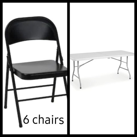Table and Chairs Package