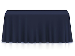 90x156 Navy Poly