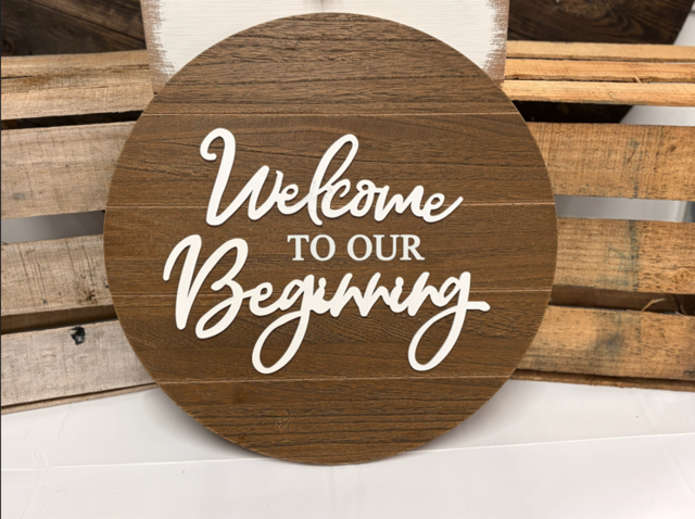 Welcome To Our Beginning 