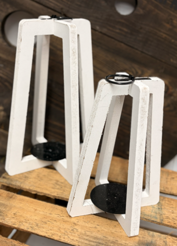 Lantern Style Candle Holder Set of Two