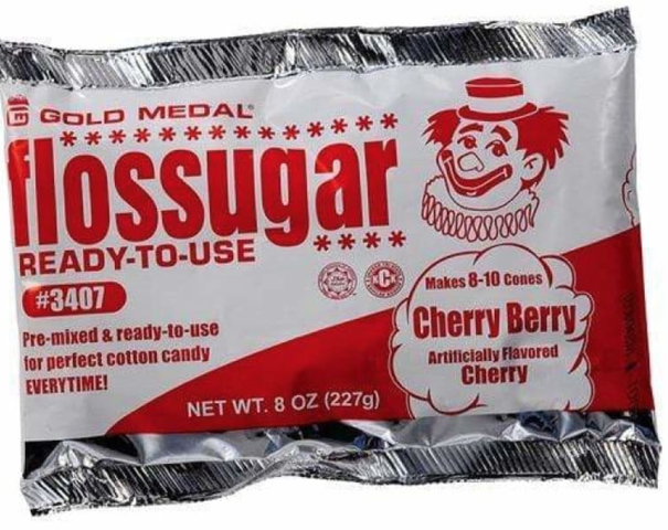Cherry Floss Sugar - 10 serving pouches