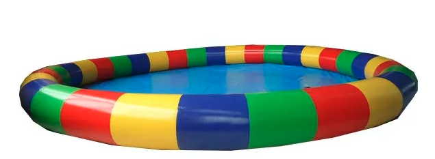 24FT Round Shallow Inflatable Pool 