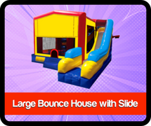 Large Bounce Houses with Slide
